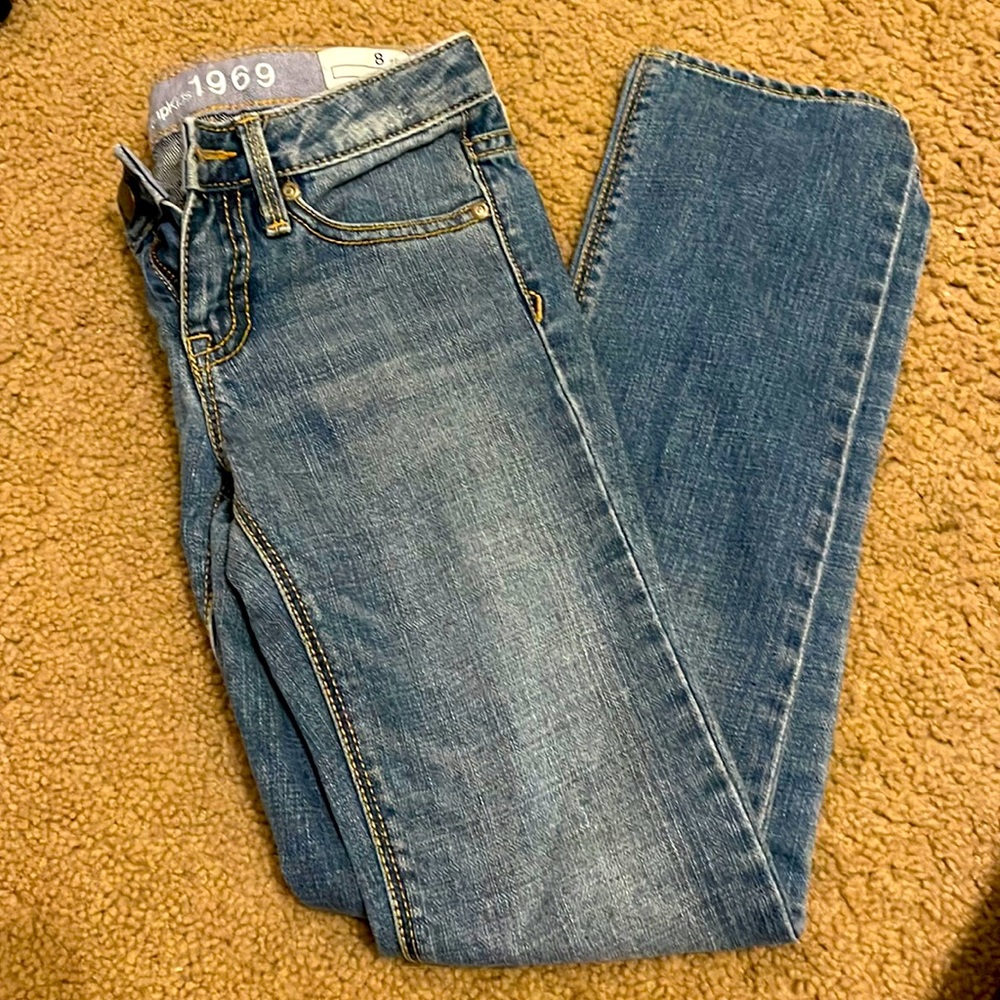 Girls gap jeans size 8